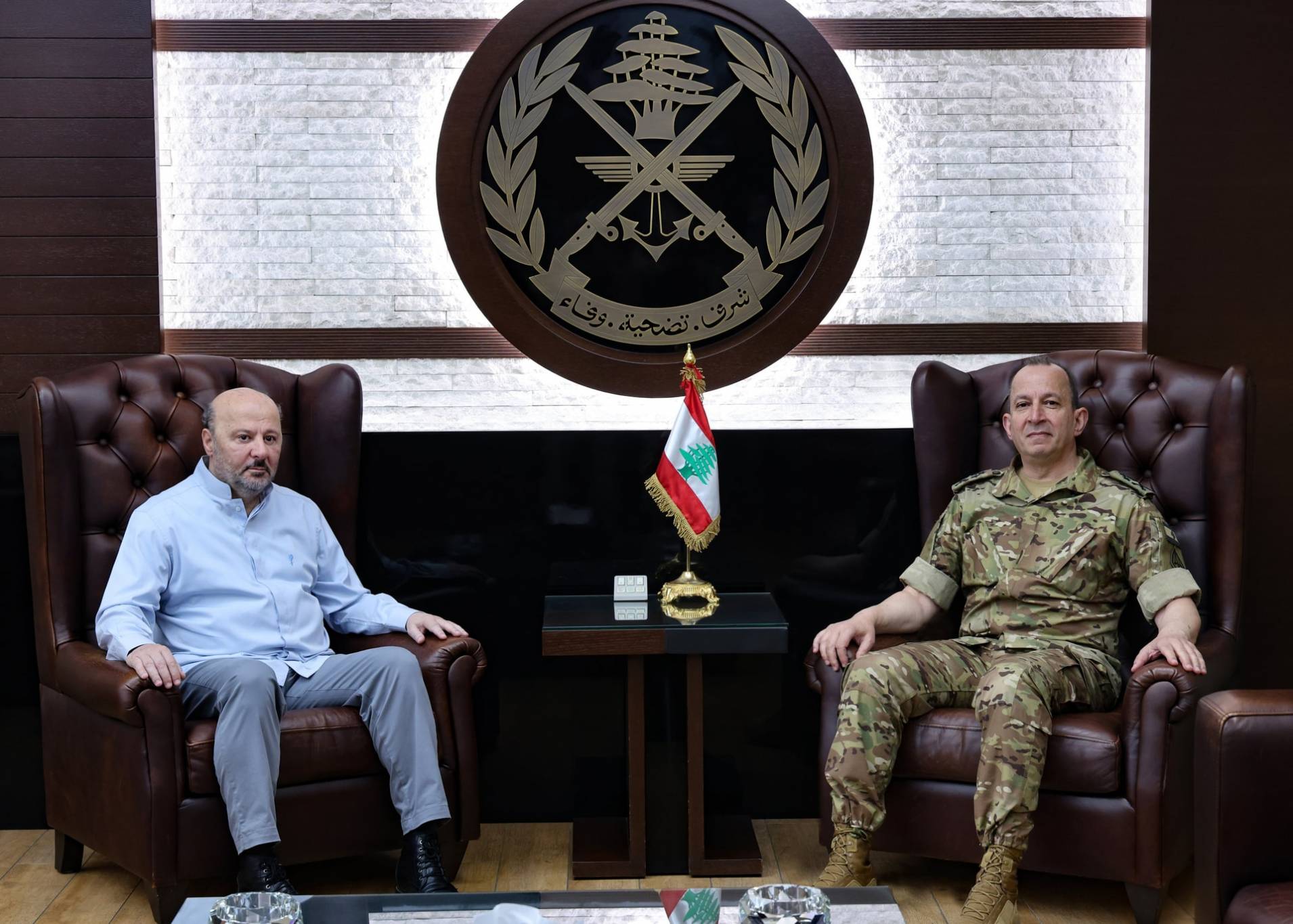 قائد الجيش يستقبل السفير الإسباني والرياشي... وتأكيد على دعم المؤسسة العسكرية