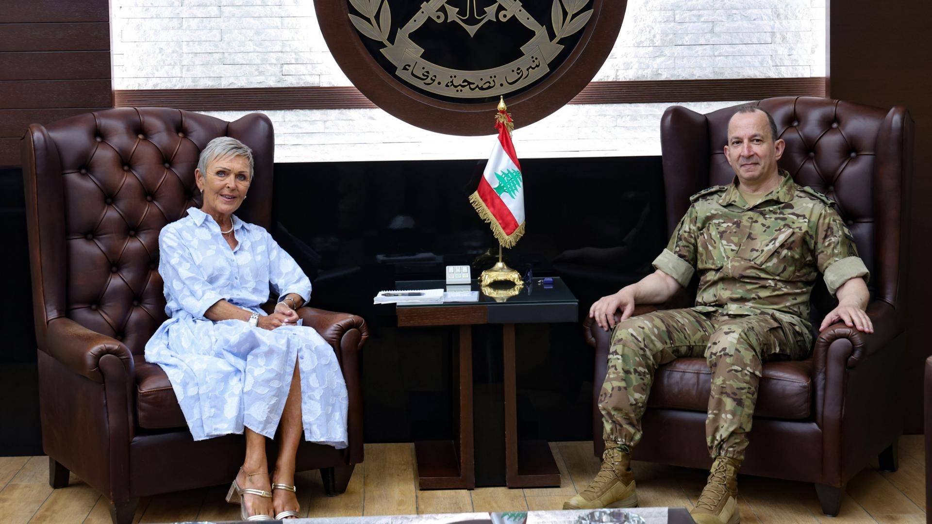هيكل يبحث مع السفيرة الفنلندية تطورات لبنان والمنطقة