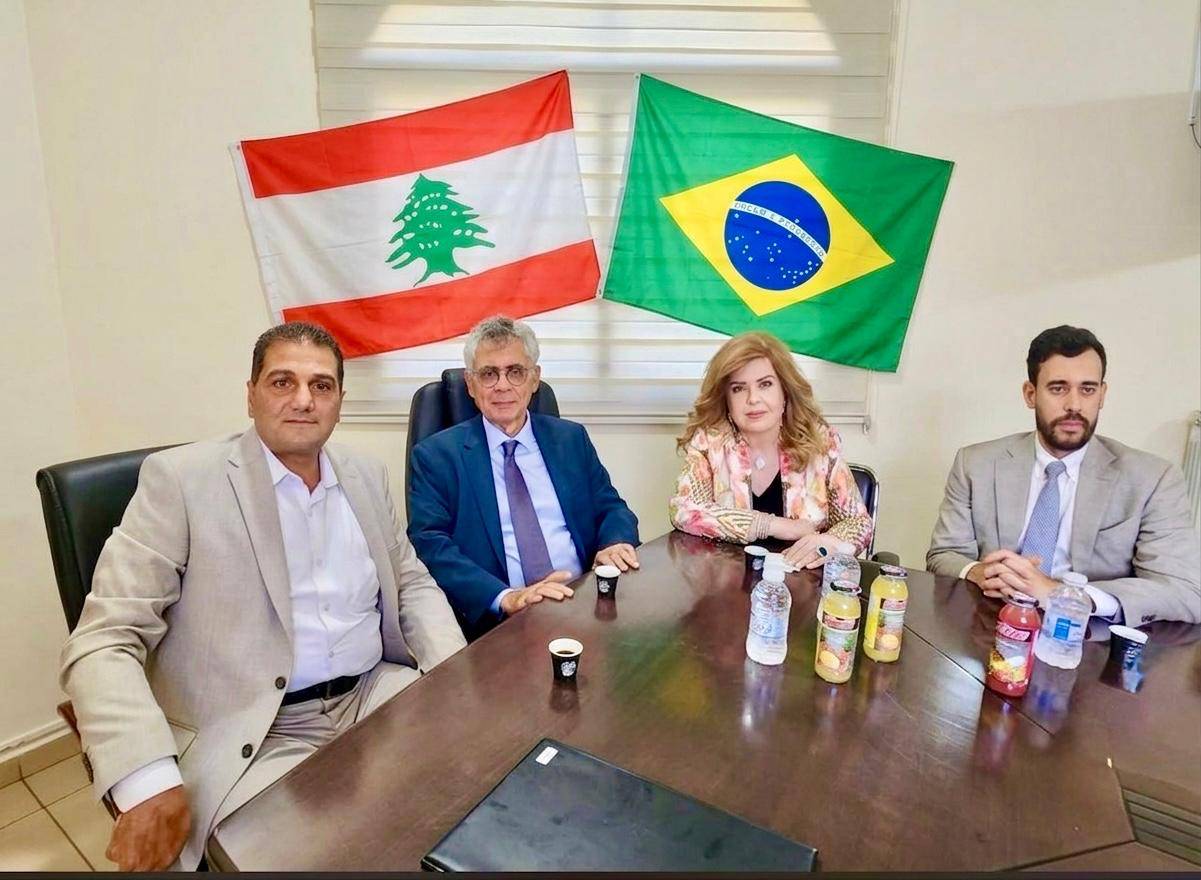 بلدية قب الياس تستقبل السفير البرازيلي