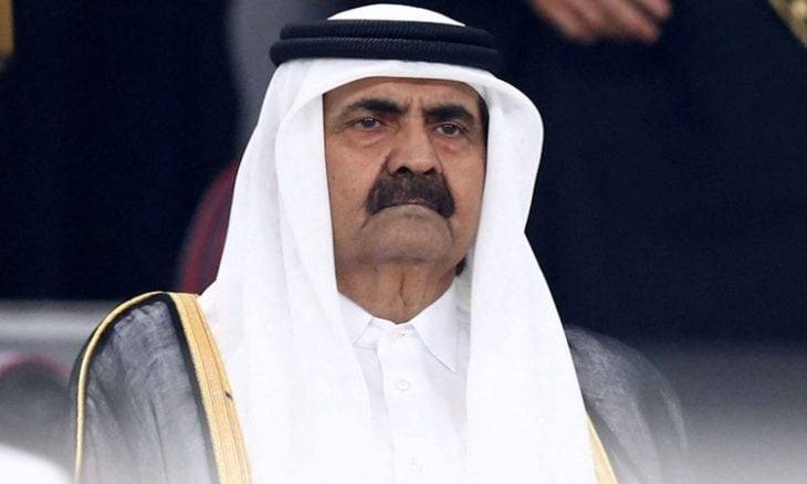 عباس وقادة الخليج ينعون الشيخ حمد بن خليفة ويعلنون الحداد
