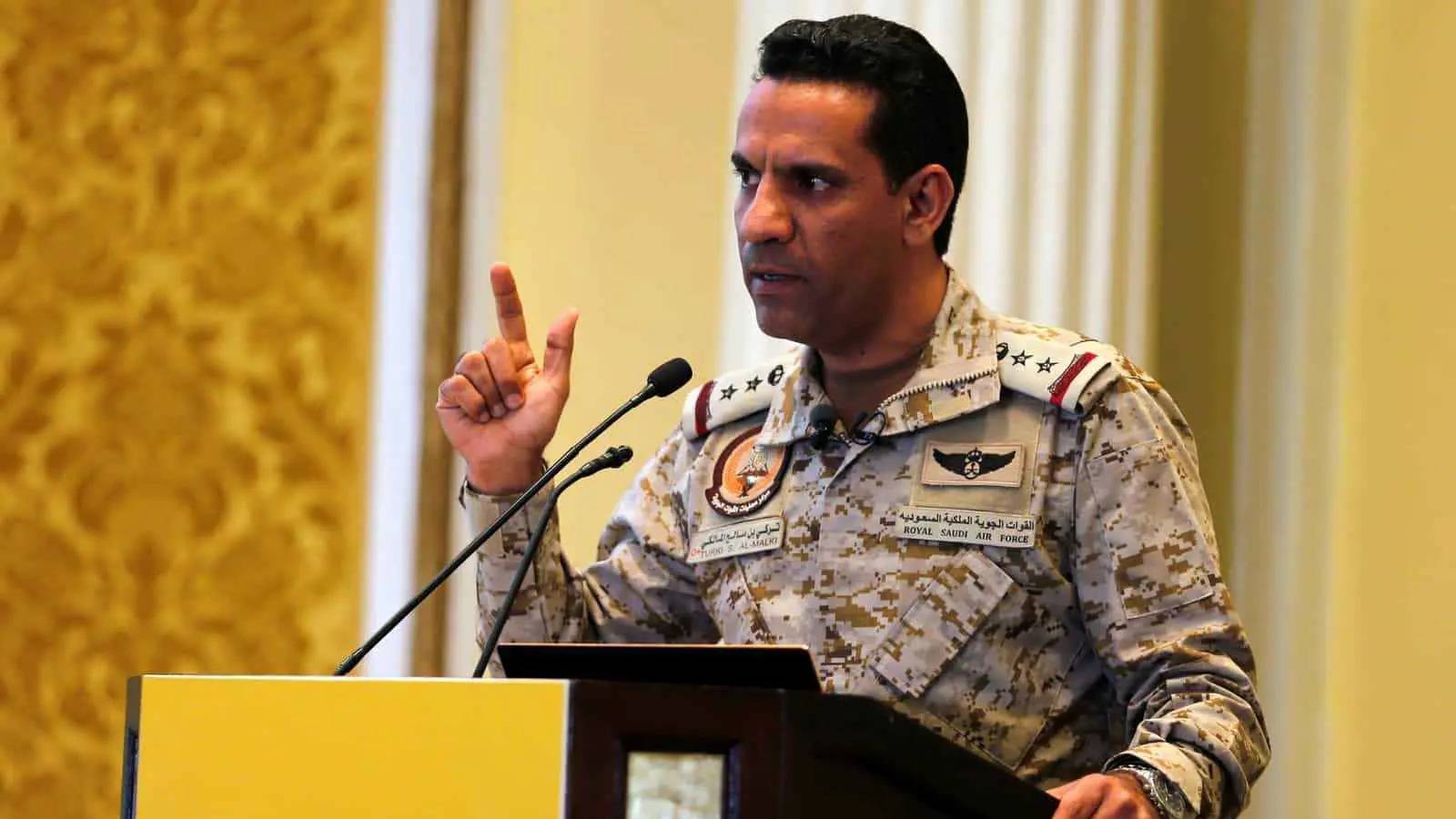 المالكي: الدفاعات الجوية تعاملت مع صواريخ باليستية أطلقها الحوثيون