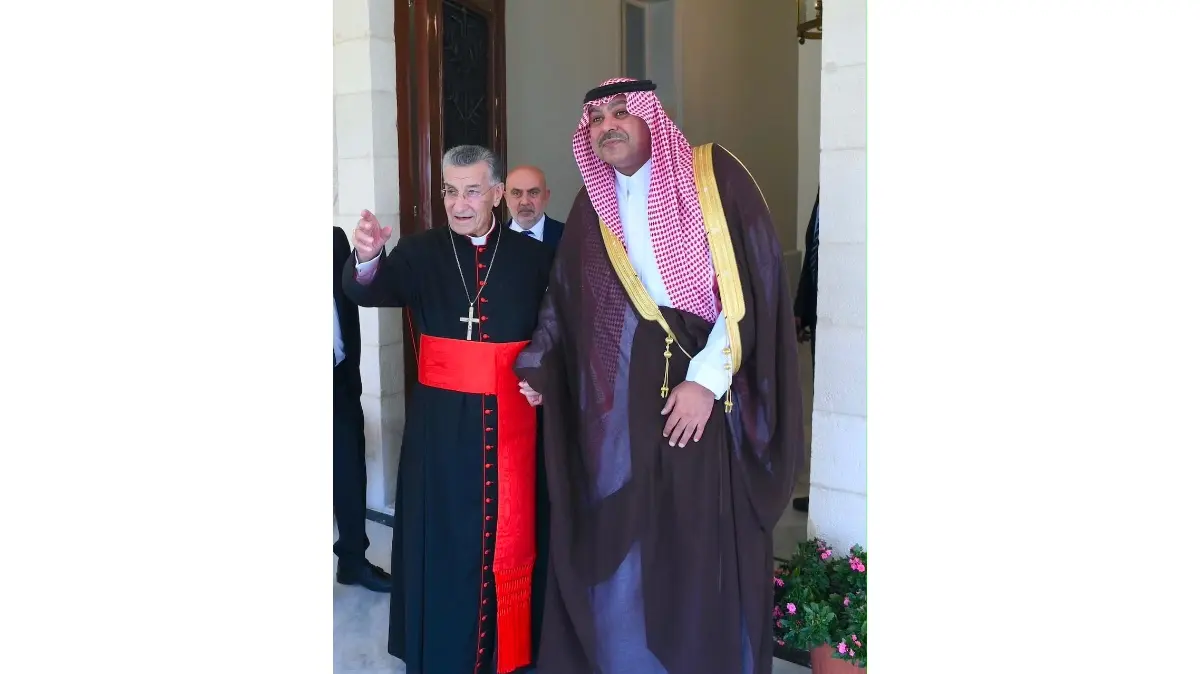 الدوسري زار الراعي: السعودية متمسكة بدعم لبنان على الصعد كافة
