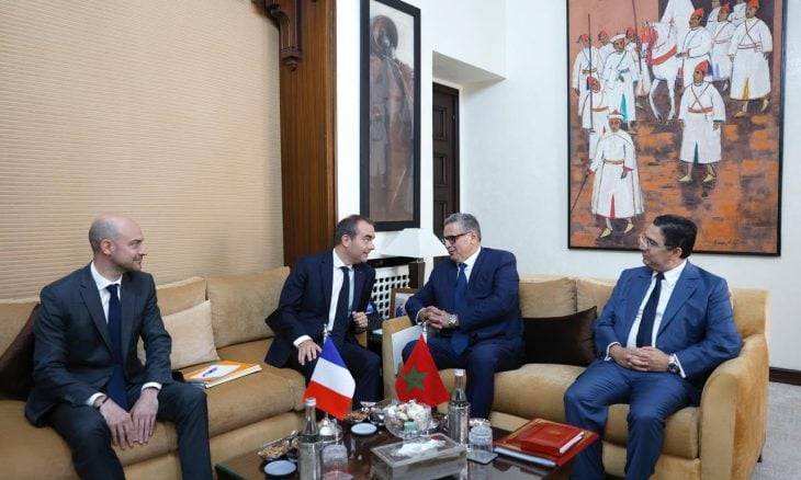 أخنوش يبحث مع نظيره الفرنسي تعزيز الشراكة المغربية الفرنسية