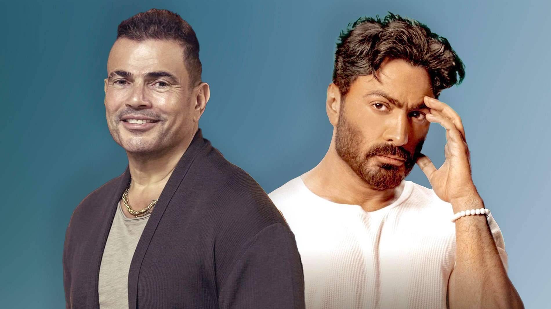 عمرو دياب وتامر حسني يعلنان ألبوميهما في اليوم نفسه.. من يحسم سباق الصيف؟