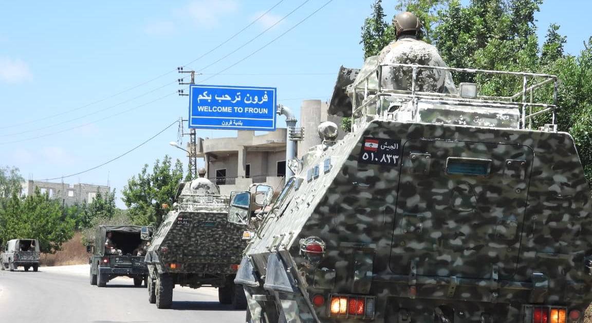 الجيش يعزّز انتشاره في الجنوب بدوريات وحواجز ونقاط مراقبة