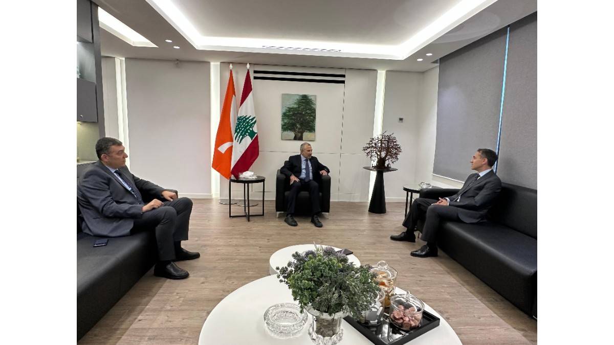 باسيل يبحث مع السفير التركي ملفات لبنان والمنطقة