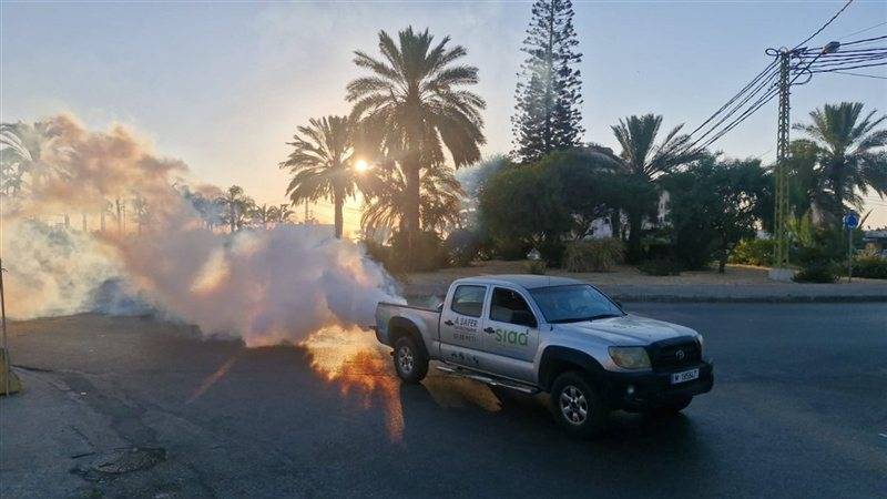 بلدية صيدا تنفذ المرحلة الثانية من حملة مكافحة البعوض