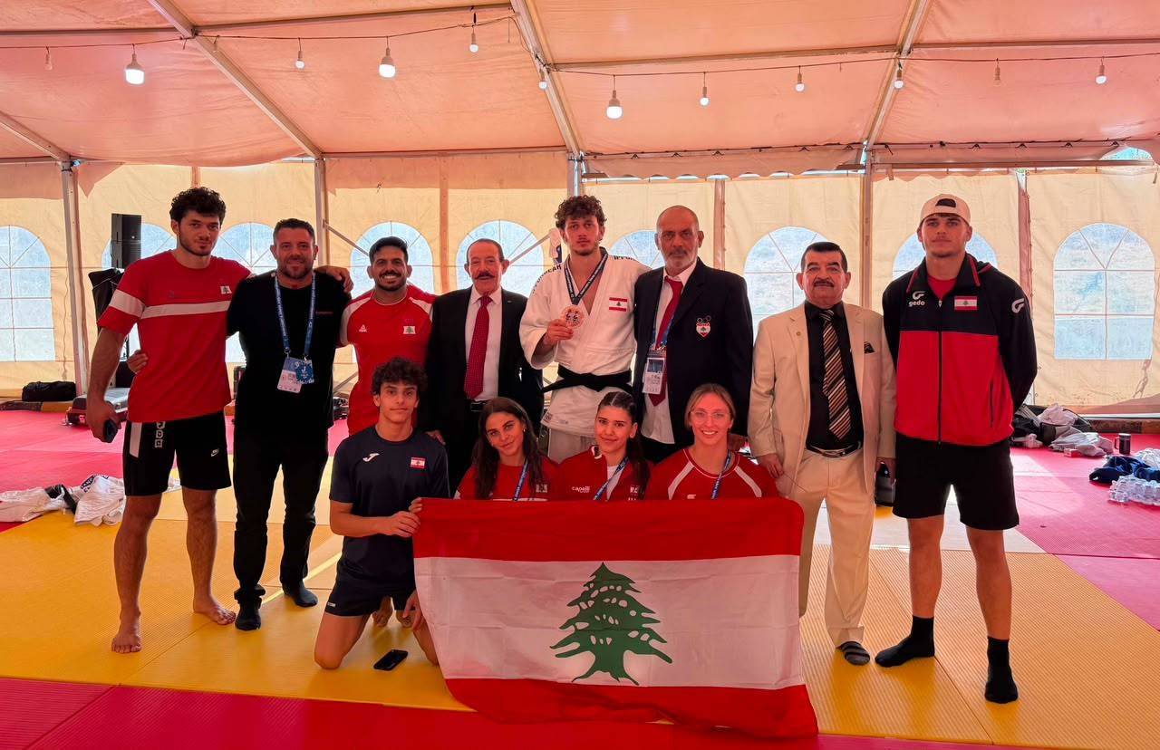 بطولة آسيا في الجودو: ميدالية برونزية لدييغو صيقلي
