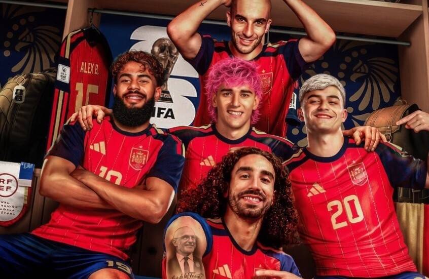 وعود لاعبي إسبانيا بعد التتويج بمونديال 2026