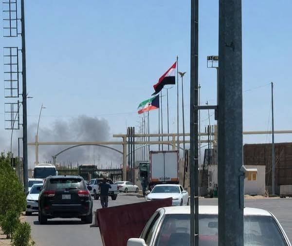 الكويت في مرمى المسيّرات... استهداف معبر العبدلي