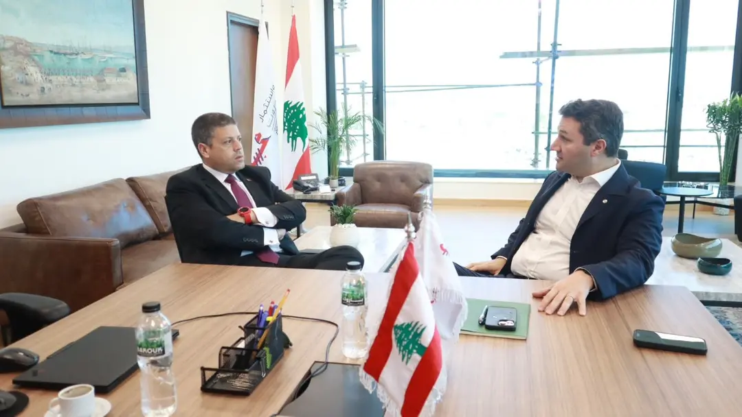 النفّي يستقبل نديم الجميل... وتوسعة مرفأ بيروت في صلب البحث