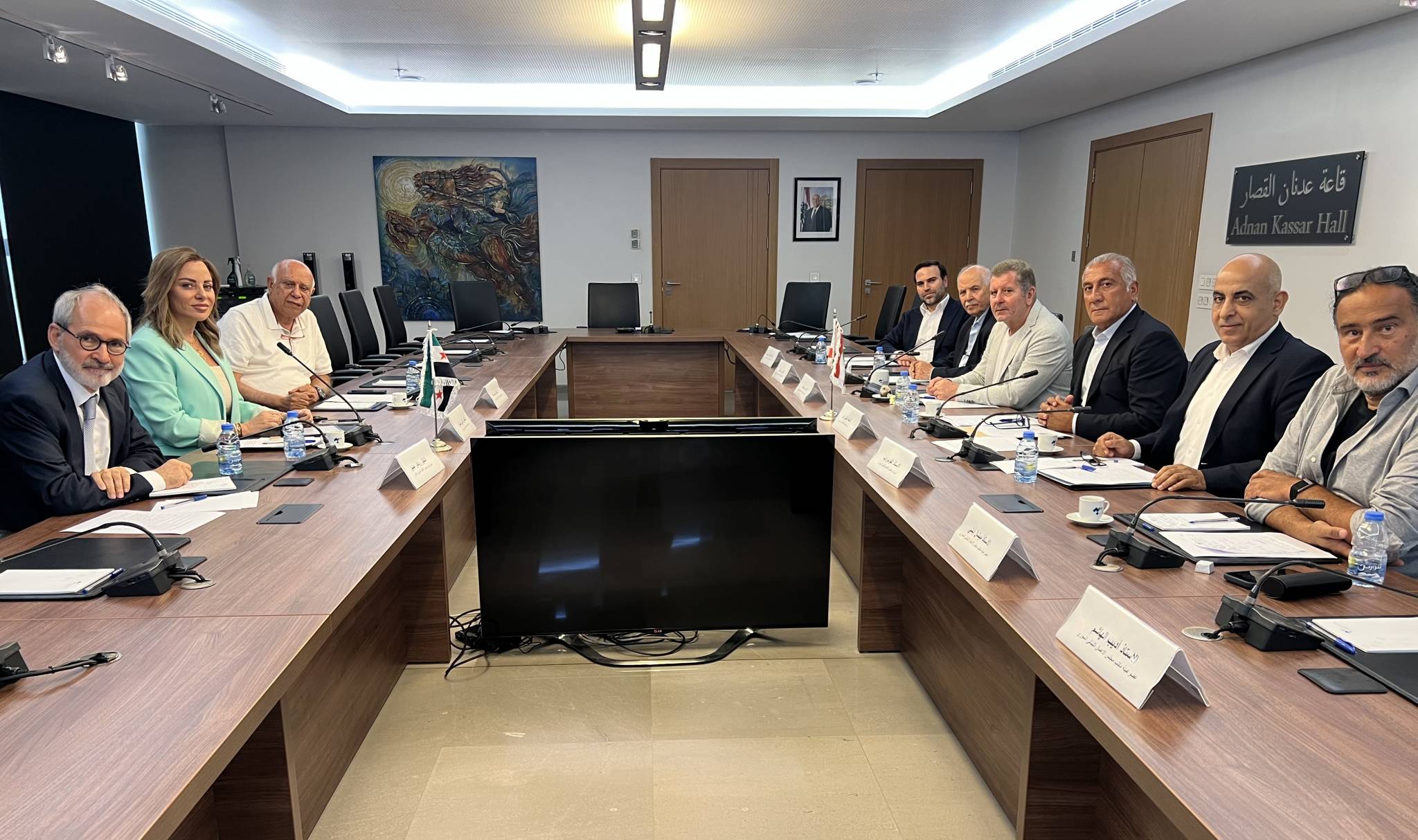 مجلسا الأعمال يؤكدان المضي بخارطة طريق للتكامل الاقتصادي بين لبنان وسوريا