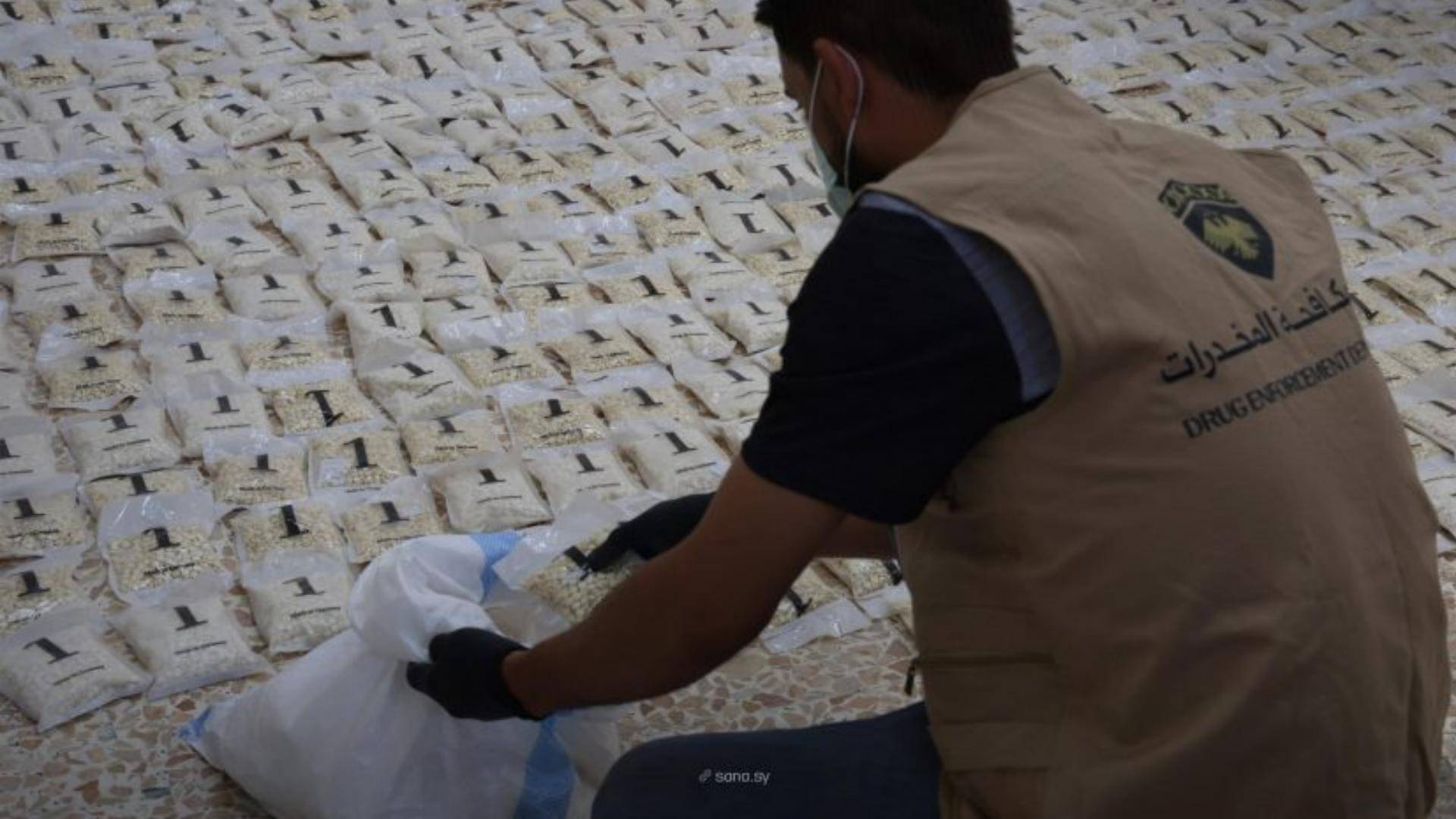 سوريا تعلن ضبط شحنة مخدرات قادمة من لبنان