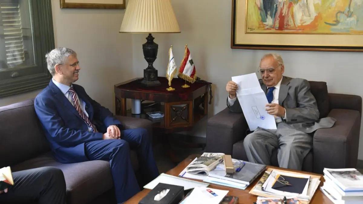 سلامة والسفير الباكستاني يبحثان تعزيز التعاون الثقافي