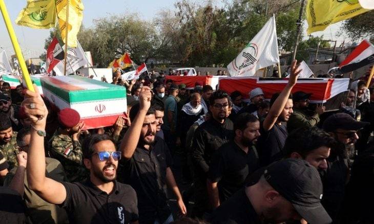 بعد ضربات العراق.. إيران تستعيد جثامين 5 من عناصر الحرس الثوري