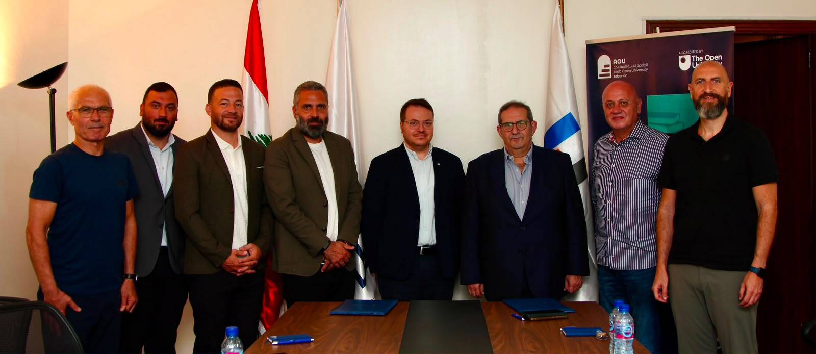 الجامعة العربية المفتوحة في لبنان توقّع اتفاقية تعاون مع نادي المتحد طرابلس لتعزيز العمل الرياضي والشبابي