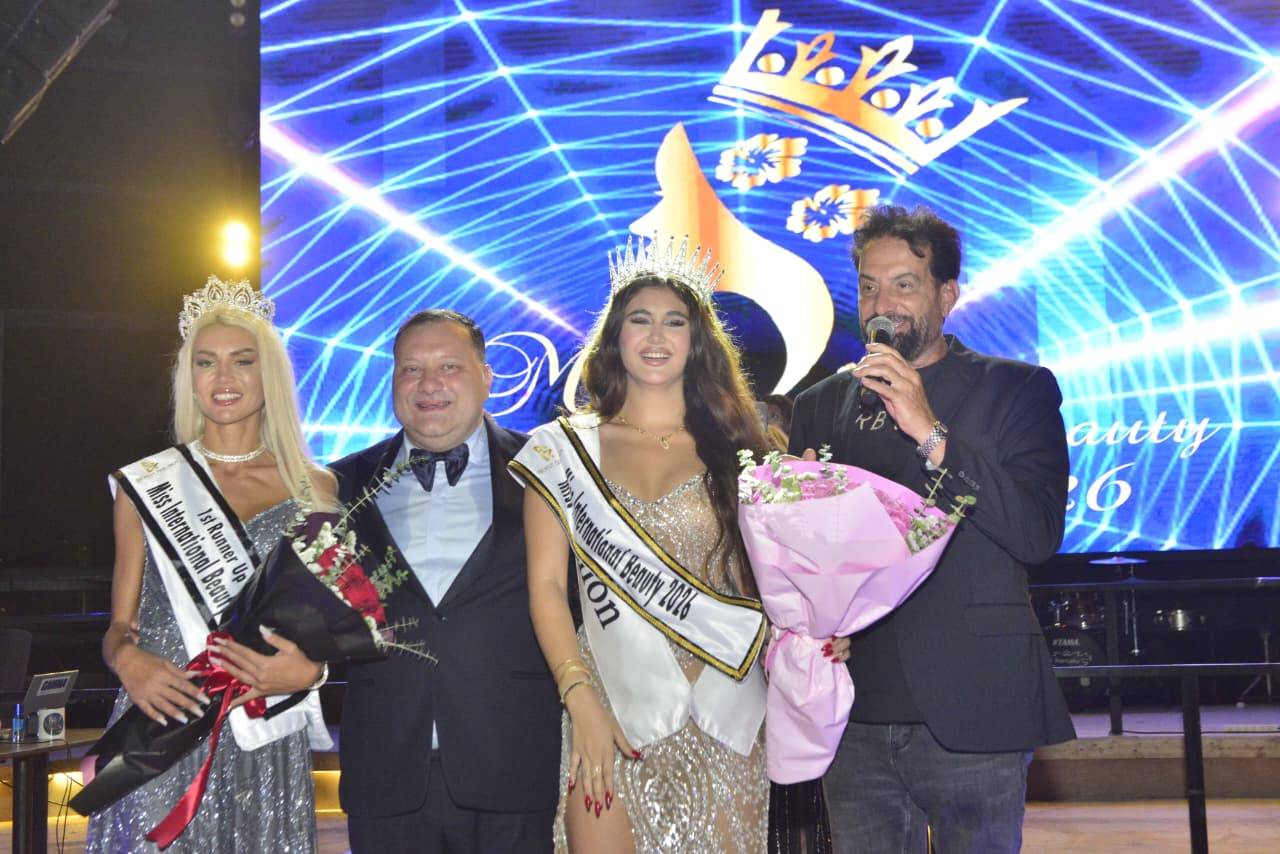بيروت تحتفي بالجمال والتميّز... "Awards & Beauty Ceremony" يكرّم شخصيات بارزة ويمنح أنجيلا فخري لقب Miss International Beauty 2026