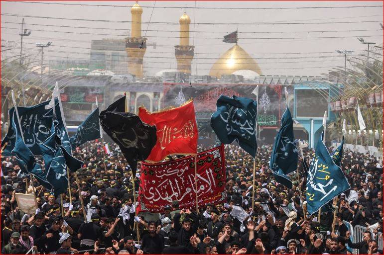 4.8 مليون زائر يحيون أربعينية الإمام الحسين في كربلاء