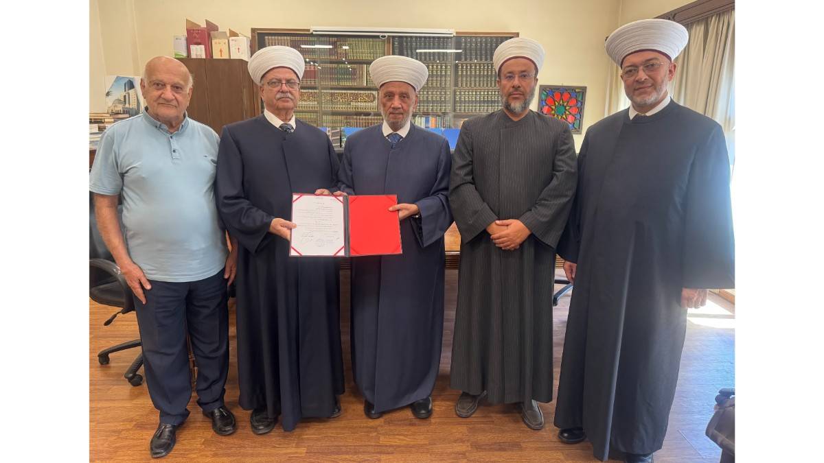 دريان يسلّم الكبي مهام إدارة الأوقاف الإسلامية