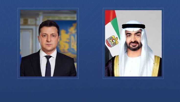 الإمارات وأوكرانيا تبحثان تعزيز الشراكة والملف الإنساني للحرب