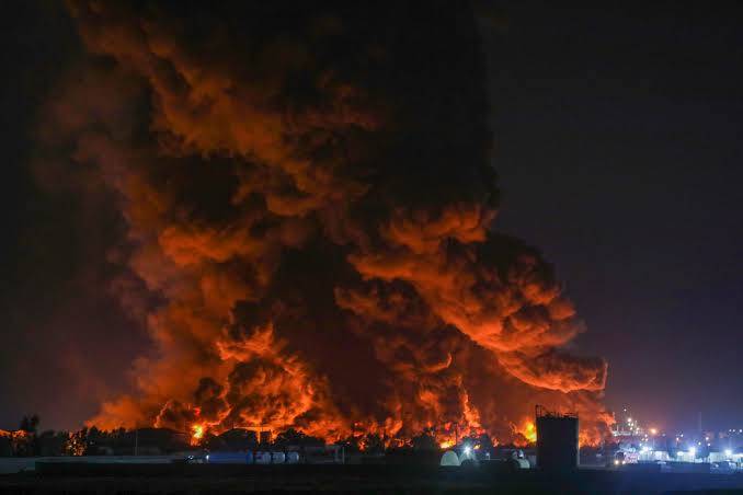 حريق يضرب مصفاة شمك في أربيل وسط استمرار التوتر الأمني