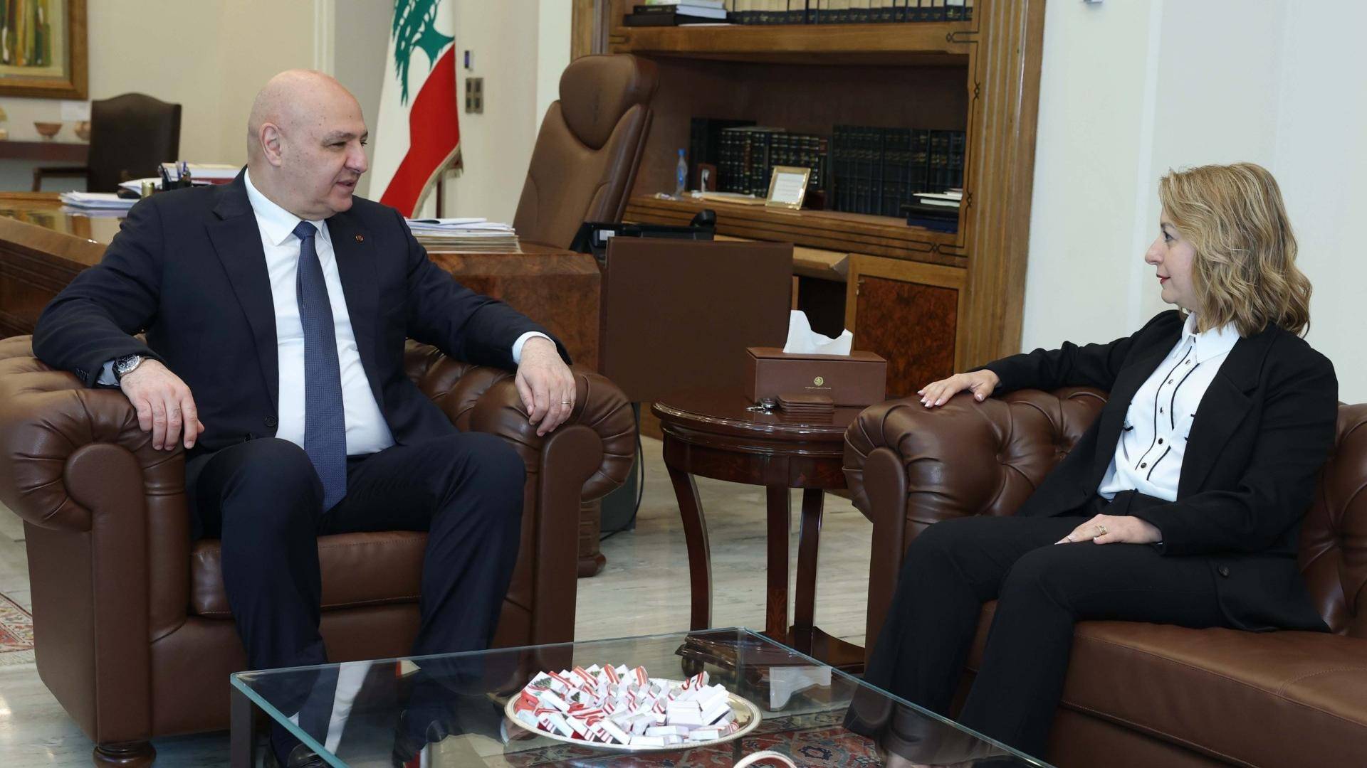 بحث دور الجالية اللبنانية وتعزيز العلاقات الثنائية... كواليس اجتماع الرئيس عون مع سفيرة لبنان في أرمينيا