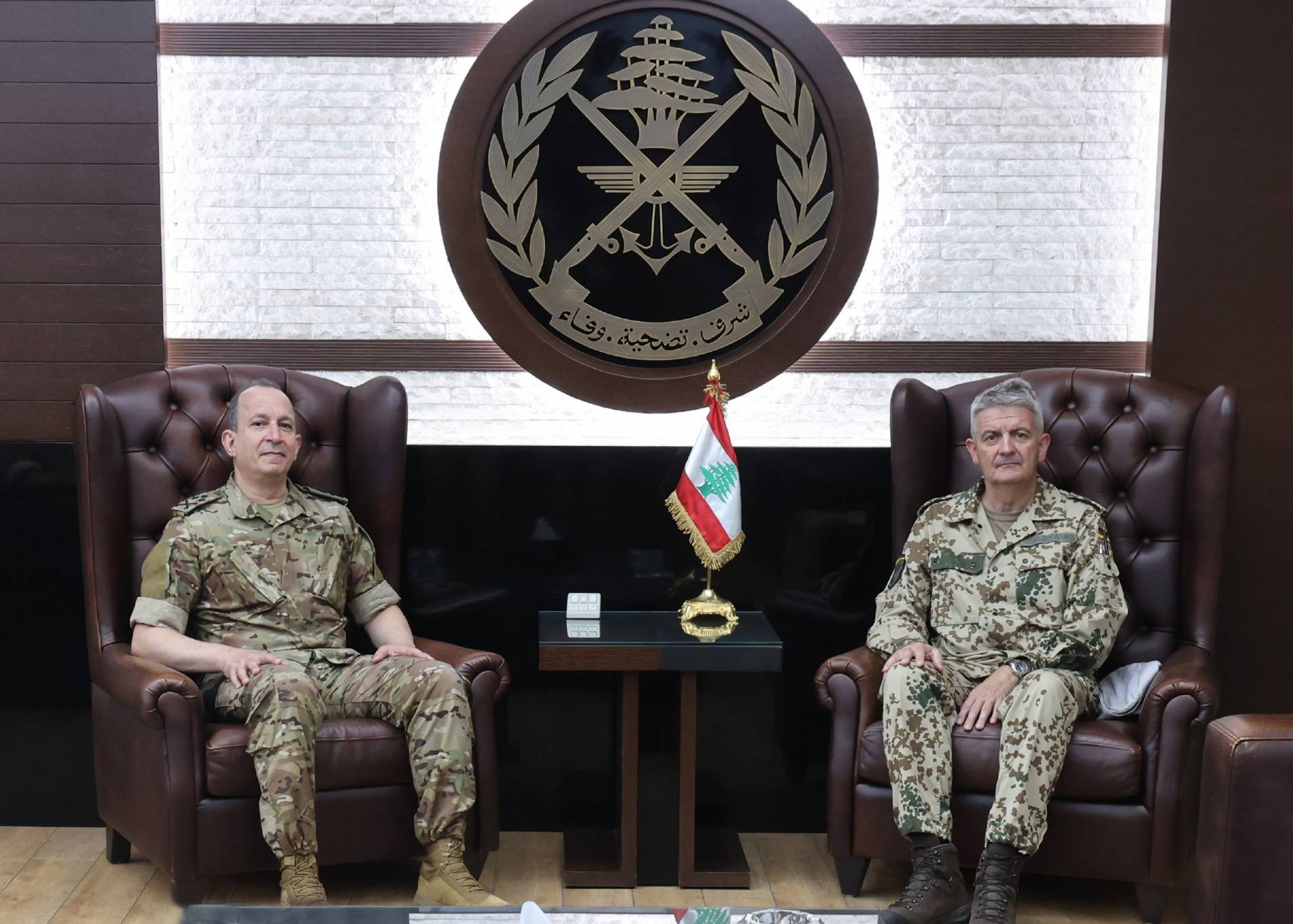 قائد الجيش يبحث مع نظيره الألماني مرحلة ما بعد "اليونيفيل"