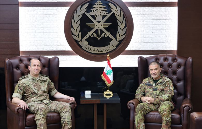 هيكل يبحث مع وفد إيطالي تحديات الجيش ومرحلة ما بعد "اليونيفيل"