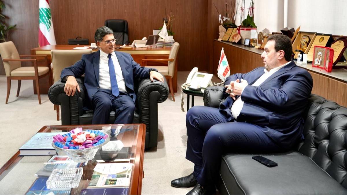البعريني: نقف إلى جانب الإعلام اللبناني ومرقص يعمل لمصلحة الوطن