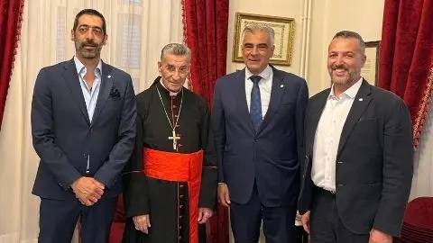 الصايغ وحنكش يلتقيان الراعي