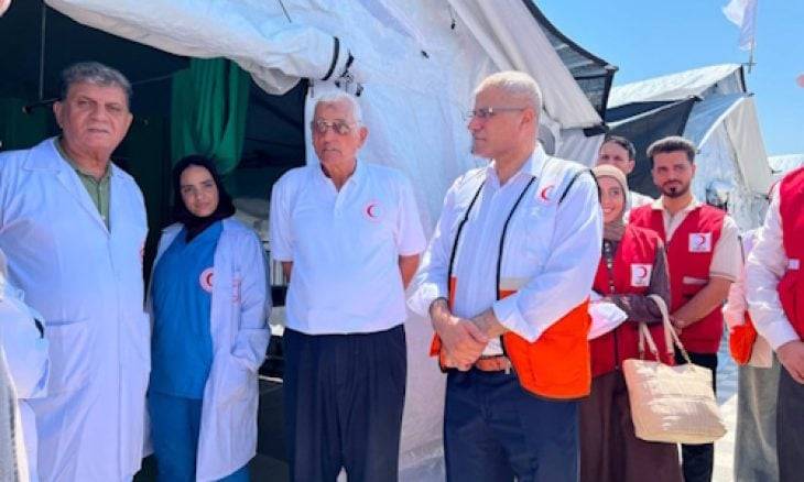 الهلال الأحمر يفتتح “مستشفى الشمال الميداني” بغزة لخدمة نصف مليون نسمة