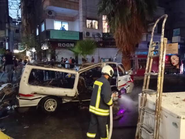 الصحة السورية تصحح حصيلة انفجار جرمانا: 14 جريحاً