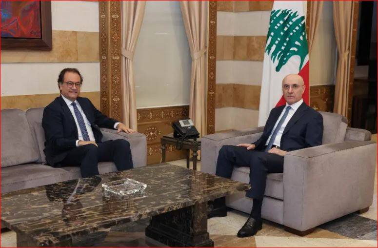 الحجار وسفير لبنان في فرنسا بحثا أوضاع الجالية والتعاون الأمني