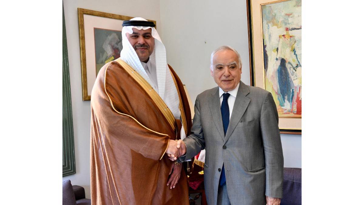 سلامة بحث مع السفير السعودي العلاقات الثقافية بين لبنان والمملكة