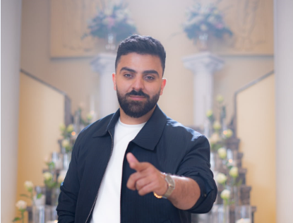 من البحر الميت.. سعد الزين يقدم “إنتي الحقيقة” بصورة سينمائية