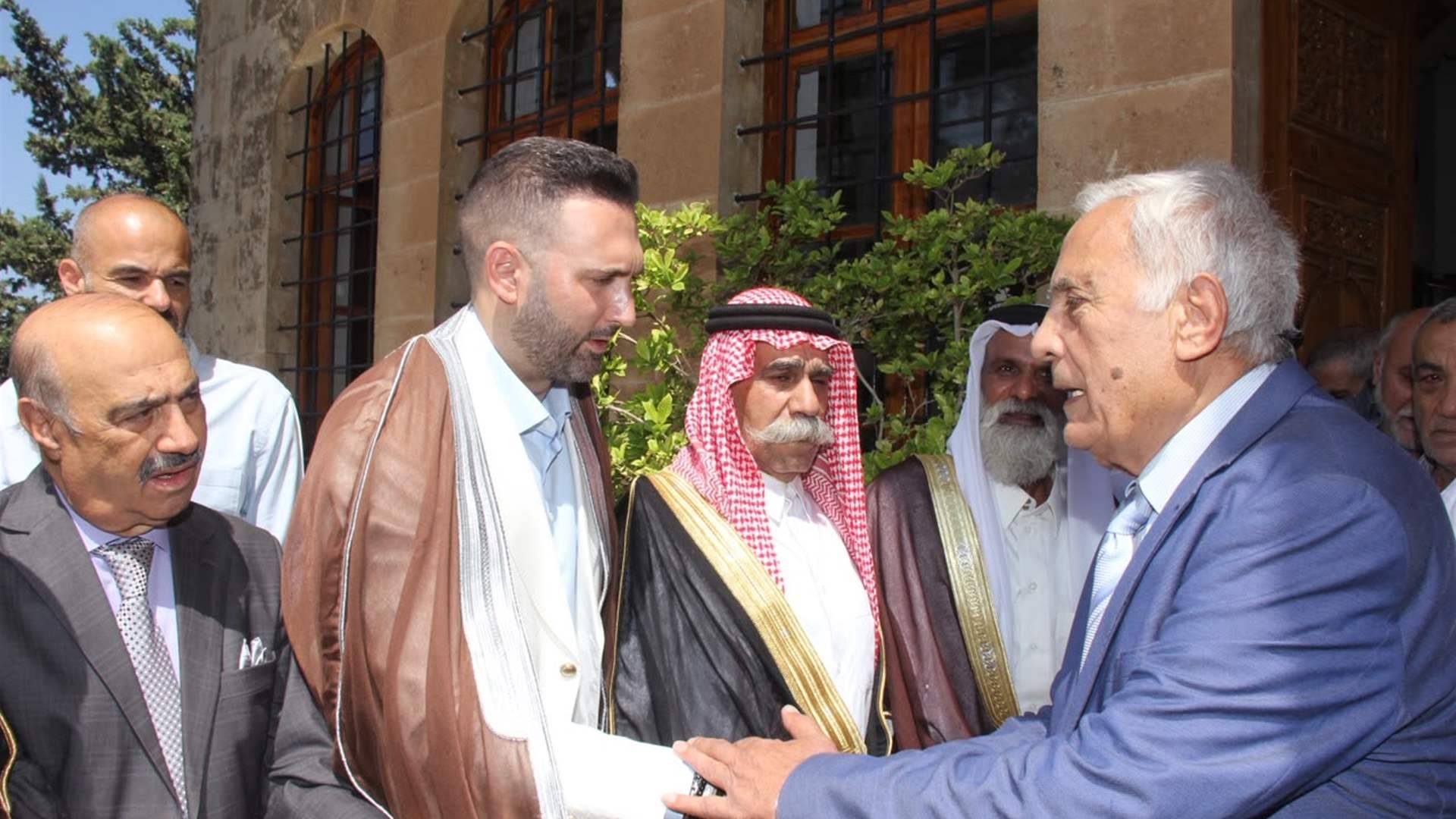 تيمور  جنبلاط: الخريطة الإسرائيلية مؤشر خطير إلى أطماع توسعية في لبنان