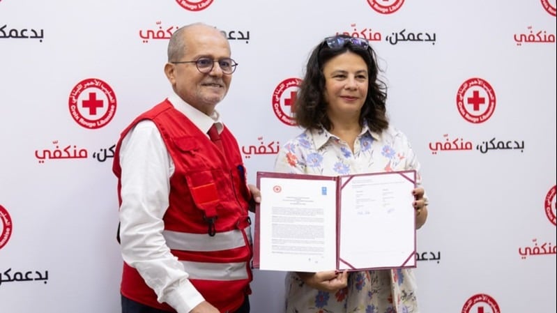 مذكرة تفاهم بين الصليب الأحمر وUNDP لتعزيز الاستعداد للكوارث في لبنان