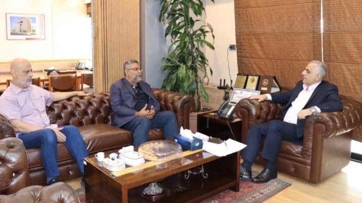 كركي يبحث مع وفد "اتحاد الوفاء" احوال المضمونين المتقاعدين