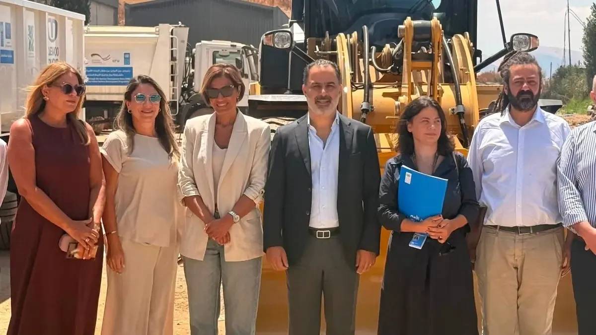 الزين من البقاع: معدات جديدة لدعم مرافق إدارة النفايات الصلبة