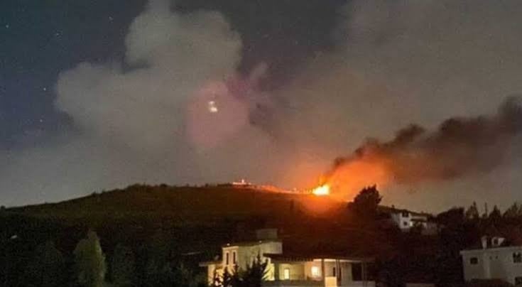 غارة إسرائيلية استهدفت بلدة صربين، وجيش الاحتلال نفّذ تفجيراً كبيراً في بلدة الطيبة.