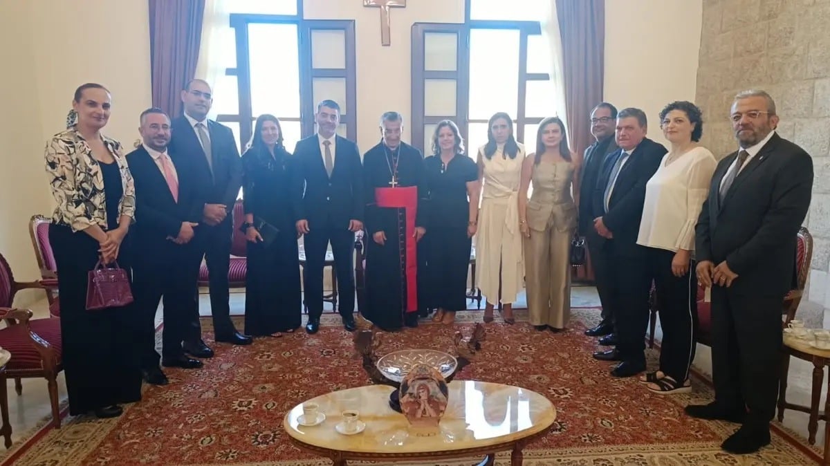 وفد من مجلس نقابة صيادلة لبنان في ضيافة البطريرك الراعي