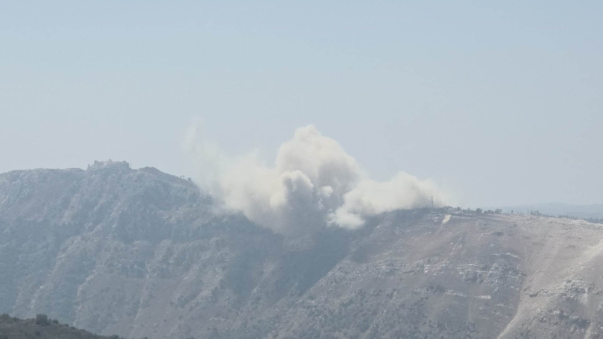 تفجيران كبيران نفذهما جيش الاحتلال الإسرائيلي في النبطية