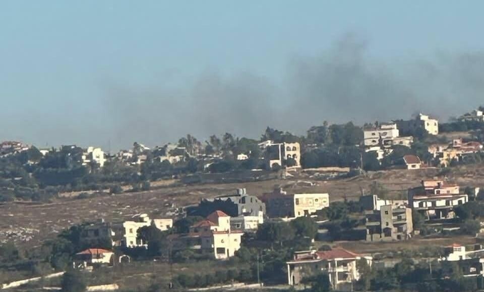 إحراق منازل في بلدة بيت ياحون