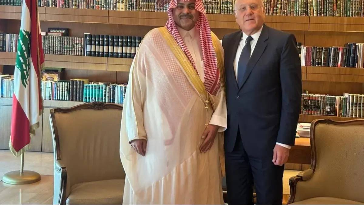 ميقاتي يستقبل السفير السعودي