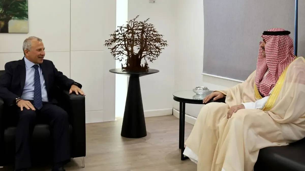 باسيل يستقبل السفير السعودي
