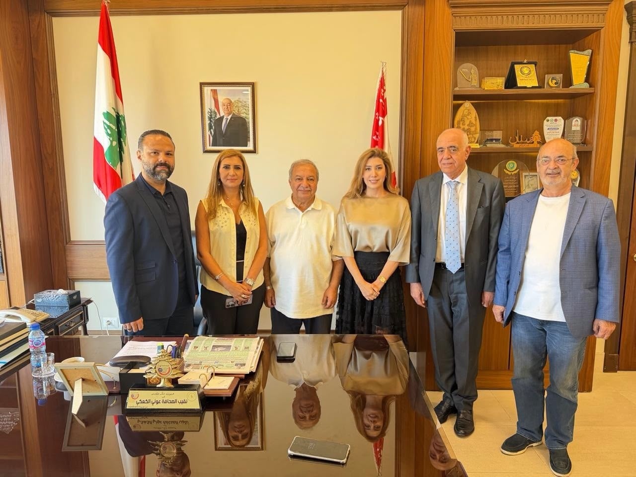 قانون الإعلام محور لقاء يعقوبيان والكعكي والقصيفي