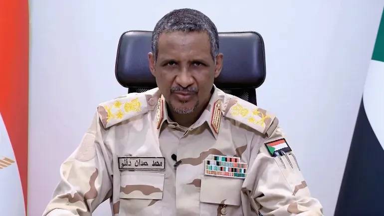 "قناة i24": تقارير تتحدث عن زيارات سرية لقائد قوات الدعم السريع في السودان عبد الرحيم دقلو إلى "إسرائيل"