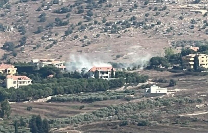 تفجيران عند أطراف عيتا الجبل