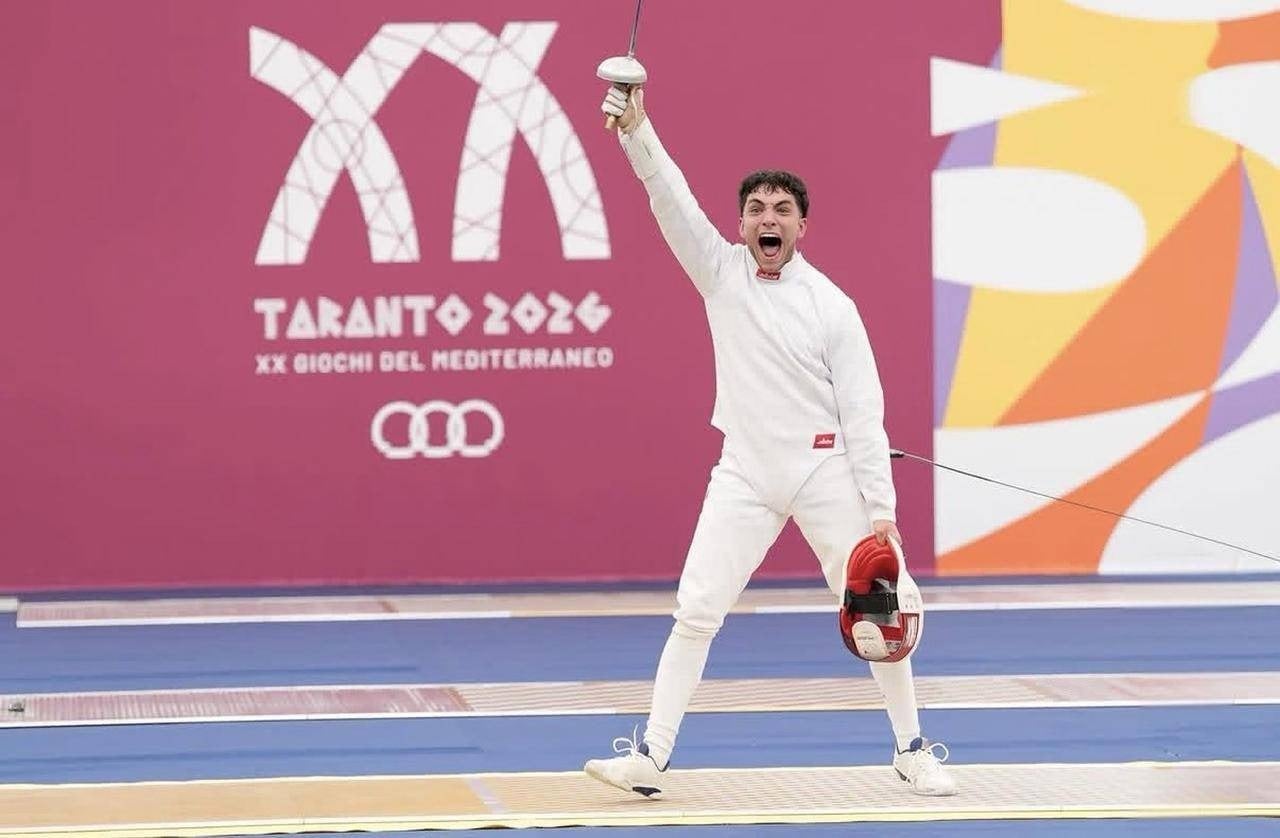 إنجاز تاريخي للمبارز الشاب غدي الشمالي بتأهله الى دور الـ 16 بألعاب البحر الأبيض المتوسط ...وطموح التصنيف بين أفضل 100 عالمياً