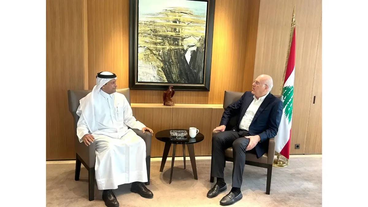 ميقاتي يستقبل السفير القطري